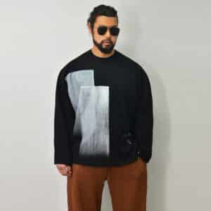 טישרט בגזרת loose צביעה ידנית 941