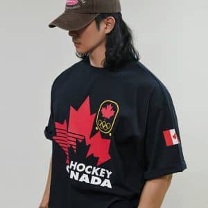 טישרט הוקי קנדה גזרה זרוקה 283