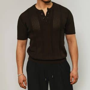 סריג קייצי שקוף צווארון הנליי 637