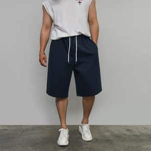 שורטס ברמודה בגזרה רחבה כותנה רכה 751