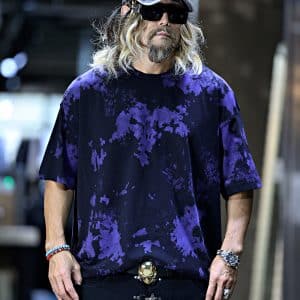 טישרט tie dye צבעונית גזרה זרוקה 117
